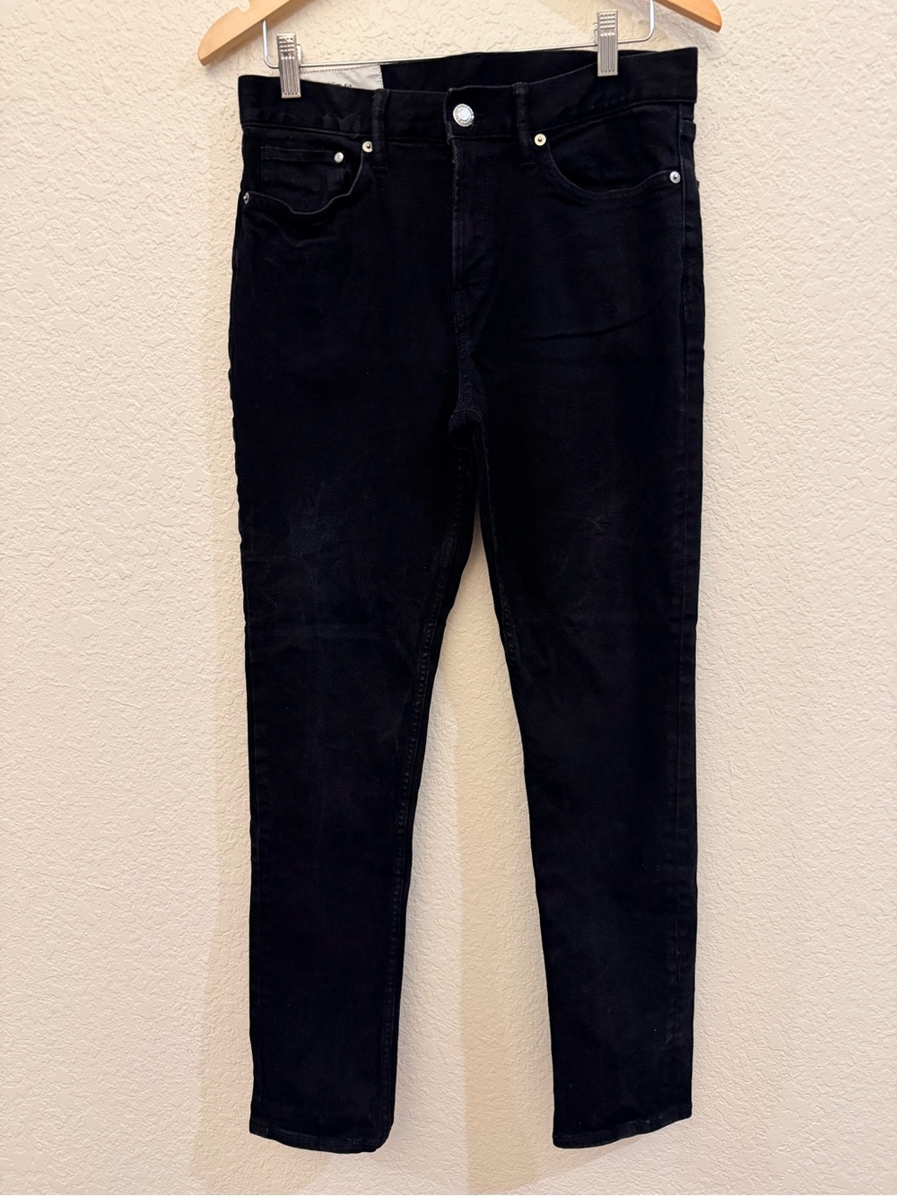 H&M Men’s Slim Straight Jeans - Black